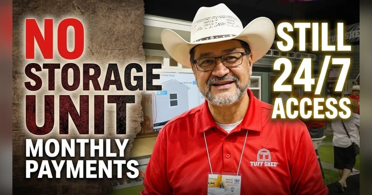 No Storage Unit, Still 24/7 Access: Tuff Shed's Employee-Owned Approach to Backyard Builds