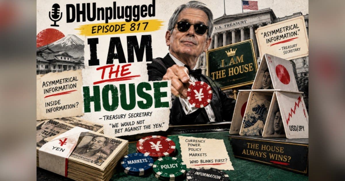 “I Am The House”: Bessent’s Yen Admission Sparks Market Turmoil as Fed Faces Credibility Test